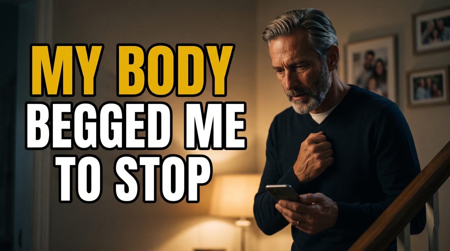 Thumbnail for a true story about ignored heart attack warning signs and the one word that almost killed me, from True Life Story Break